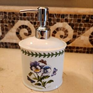 PORTMEIRION BOTANIC GARDEN RARE OVAL LOTION DISPENSER VINTAGE  NEW